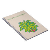 Carnet Notes à rédiger, Fern, navigation, pixel art (Côté Droit)