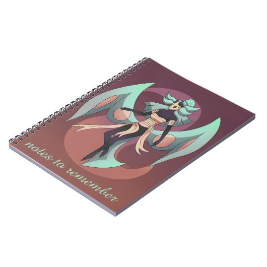 Carnet Notes à retenir, anime, femmes papillon (Côté gauche)