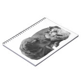 Carnet Notes avec un duo cosy (Côté gauche)