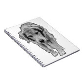 Carnet Notes avec un marcheur courageux (Côté Droit)