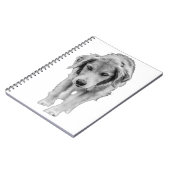 Carnet Notes avec un marcheur courageux (Côté gauche)
