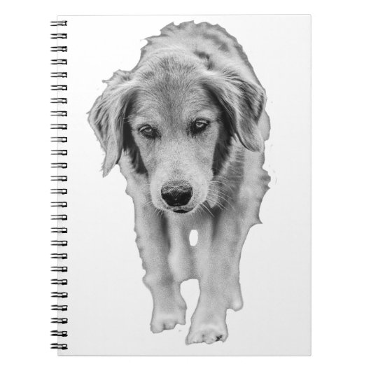 Carnet Notes avec un marcheur courageux (Devant)
