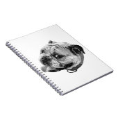 Carnet Notes Bulldog (Côté Droit)
