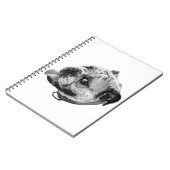 Carnet Notes Bulldog (Côté gauche)