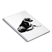 Carnet Notes calmes, concentration canine (Côté Droit)