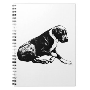 Carnet Notes calmes, concentration canine