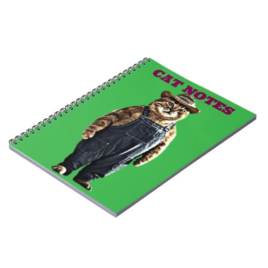 CARNET NOTES CAT (Côté gauche)