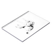 Carnet Notes Chien Heureux (Côté gauche)