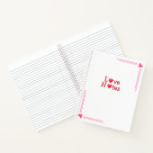 Carnet Notes d'amour (Intérieur)
