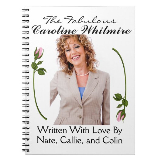 Carnet Notes d'amour pour la mère / grand-mère / femme - (Devant)