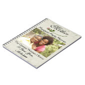 Carnet Notes d'amour pour la mère / grand-mère / femme - (Côté gauche)