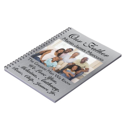 Carnet Notes d'amour pour la mère ou la Fête des pères - (Côté gauche)