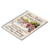 Carnet Notes d'amour pour la mère ou la Fête des pères - (Côté gauche)