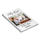 Carnet Notes d'amour pour papa / grand-père / mari (Côté Droit)