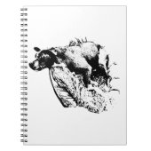 Carnet Notes dans un noeud chaud (Devant)