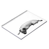 Carnet Notes d'automne avec Retro Pup Energy (Côté gauche)