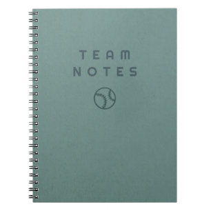 Carnet Notes de baseball - pour les entraîneurs, les joue