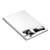 Carnet Notes de Bulldog Steady (Côté Droit)