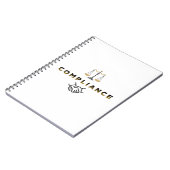 Carnet Notes de conformité professionnelle (Côté gauche)