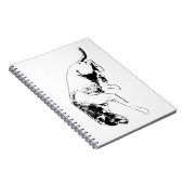 Carnet Notes de formation avec Paw-Up Pup (Côté Droit)