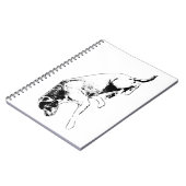 Carnet Notes de formation avec Paw-Up Pup (Côté gauche)