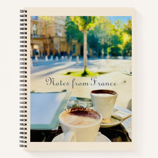 Carnet Notes de France (Devant)