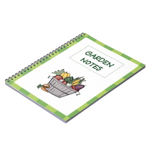 Carnet Notes de jardin (Côté gauche)