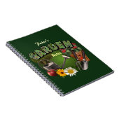 Carnet Notes de jardin (personnalisables) (Côté Droit)