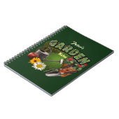 Carnet Notes de jardin (personnalisables) (Côté gauche)