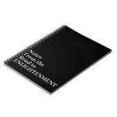 Carnet Notes de la route vers l'illumination bouddhiste (Côté gauche)