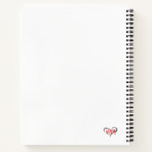 Carnet Notes de liste de cheveux (Dos)