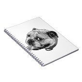 Carnet Notes de manga Bulldog (Côté Droit)