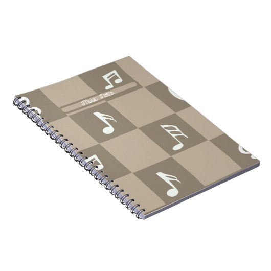 Carnet Notes de musique: (Côté Droit)