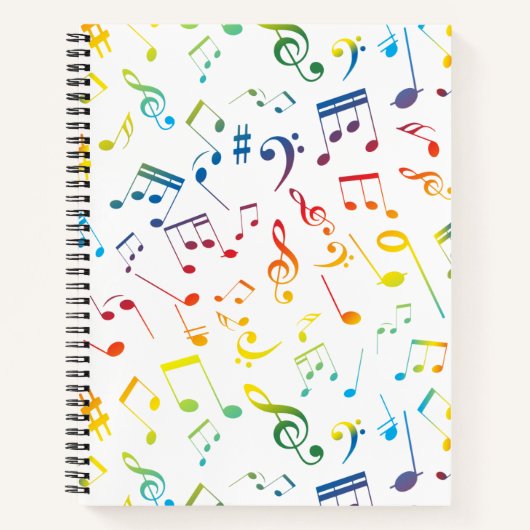 Carnet Notes de musique 4 (Devant)