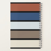 Carnet Notes de nom complet neutres selon le sexe (Verso)