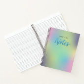 Carnet Notes de Parties scintillant de Motif de mélange U (Intérieur)