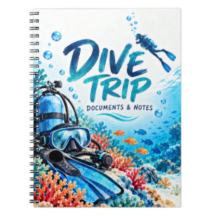 Carnet Notes de plongée en scaphandre autonome