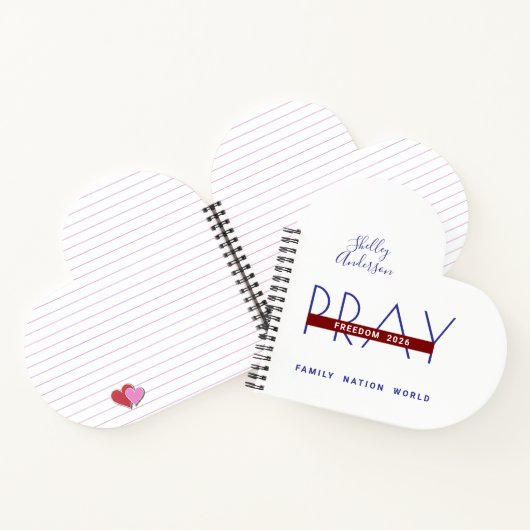 Carnet Notes de prières Liberté 2026 (Intérieur)