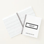 Carnet Notes de réunion professionnelle (Intérieur)