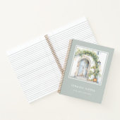 Carnet Notes de sermon Aquarelle Arbre citron (Intérieur)