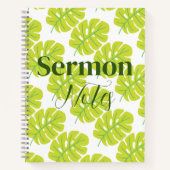 Carnet Notes de sermon modernes (Devant)