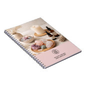 Carnet Notes de session de coach santé rose Thérapie holi (Côté Droit)