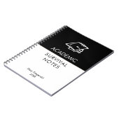 Carnet Notes de survie académique – Note d'étude drôle d' (Côté gauche)