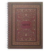 Carnet Notes Défilement médiéval (Devant)