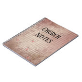 Carnet Notes d'église (Côté gauche)