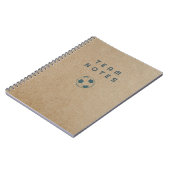 Carnet Notes d'équipe - Football (Côté gauche)