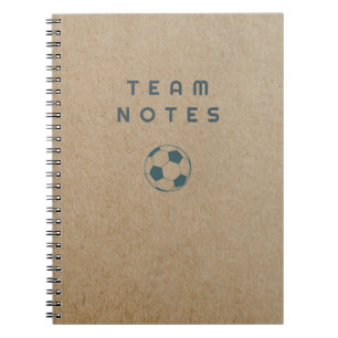 Carnet Notes d'équipe - Football