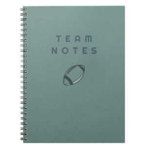 Carnet Notes d'équipe - Football américain