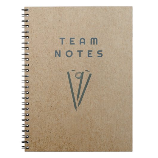 Carnet Notes d'équipe - pour les entraîneurs, les joueurs (Devant)