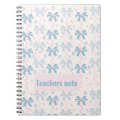 Carnet Notes des enseignants (Devant)